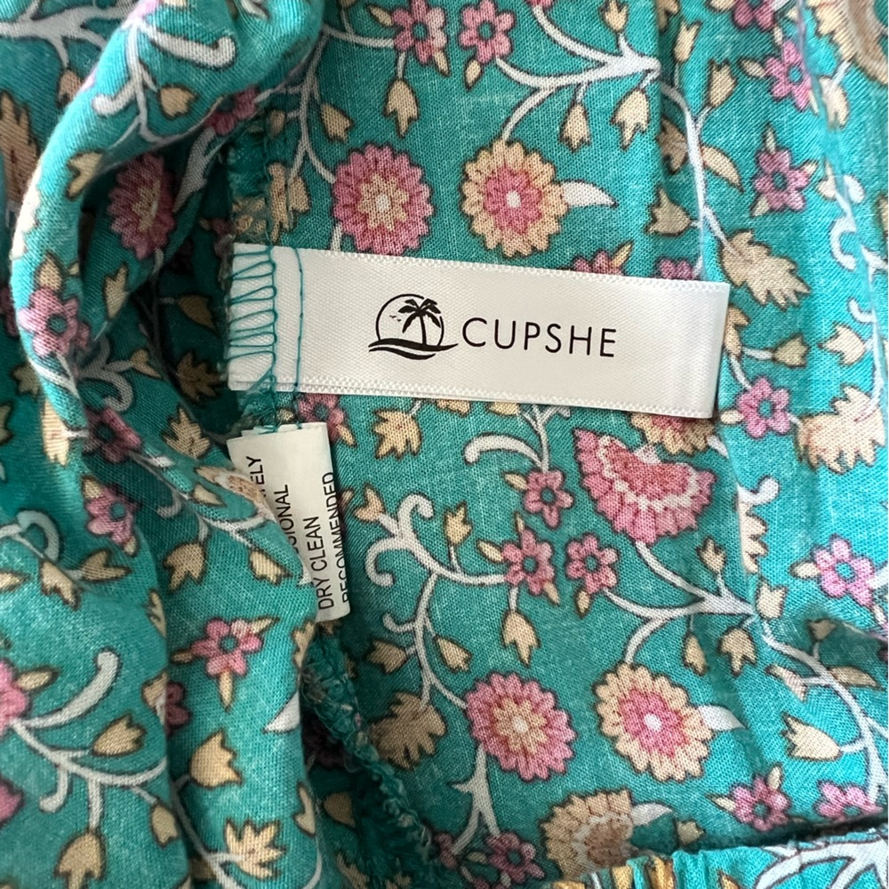 EUC Cupshe Floral Maxi Skirt Medium - Picture 5 of 6